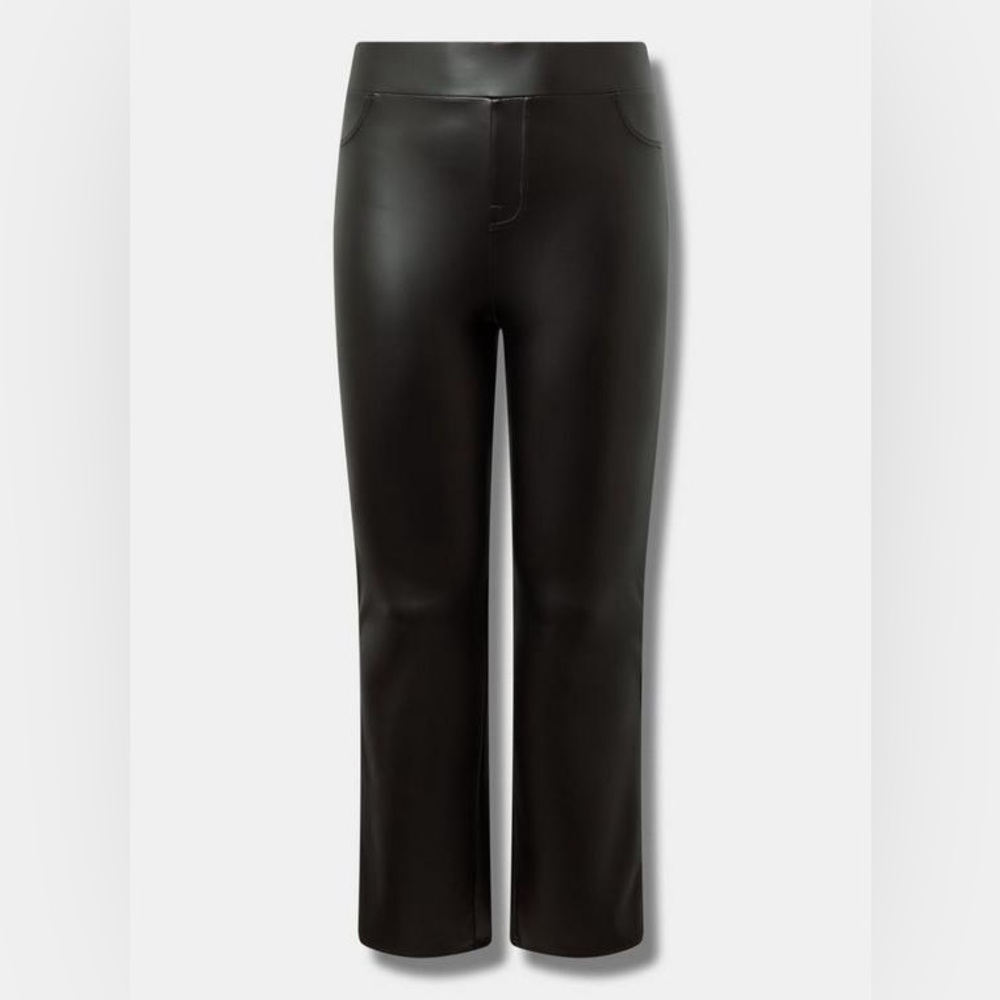 Faux Leather Full-Length Slim Boot Legging 2x size 18-20 or torrid 2 Brand new